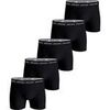 Cale&ccedil;ons Bj�rn Borg Boxers Cotton Stretch 5-Pack Noir Noir