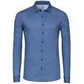 Chemise Desoto Chemise Twill Optics Bleu Grenoble