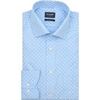 Chemise Olymp Chemise Luxor Impression Logo Bleu