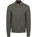Gilets sur Grenoble : Gilet State Of Art Cardigan Structure Melange Vert