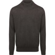 Pull Profuomo Pull Turtleneck Merino Marron Fonc&eacute; Marron