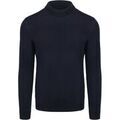 Pull Suitable Pull Cooldry Knit Turtleneck Marine