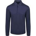 Polos sur Grenoble : Polo Desoto Poloshirt Longsleeve Essential Marine