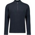 Pulls/Sweat sur Grenoble : Pull No Excess Pull Demi-Zip Rib Marine