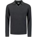 Pull No Excess Longsleeve Poloshirt Riva Anthracite