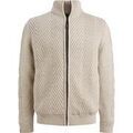 Gilets sur Grenoble : Gilet Vanguard Cardigan Structure Mix Laine Beige