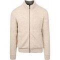Gilets sur Grenoble : Gilet State Of Art Cardigan Rib Structure Ecru