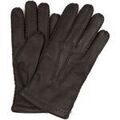 Gants Hestra Gants Matthew Marron Fonc&eacute; En Cuir Marron