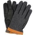 Gants Hestra Gants Wool Tricot Anthracite Noir En Cuir
