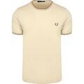 Tee-shirts sur Grenoble : T-shirt Fred Perry T-shirt Twin Tipped Beige Z53