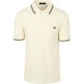 Tee-shirts sur Grenoble : T-shirt Fred Perry Polo Twin Tipped M3600 Ecru 46A