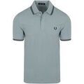 Polo Fred Perry Polo Twin Tipped M3600 Bleu Z56
