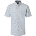 Chemise Casamoda Chemise Short Sleeves Dots Bleu Grenoble