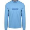 T-shirt Napapijri Longsleeve T-shirt Logo Bleu