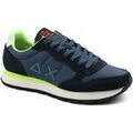 Baskets homme sur Grenoble : Baskets basses Sun68 Sneaker Tom Fluo Marine Bleu