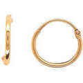 Boucles d'oreille sur Grenoble : Boucles oreilles Brillaxis Cr&eacute;oles or jaune 9 carats 10mm Jaune