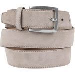 Ceinture Suitable Ceinture Su&egrave;de Blanc Beige Multicolore