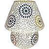 Lampes &agrave; poser Signes Grimalt Lampe De Table Mosa&iuml;que Blanc Unique. . Maison & D&eacute;co > Lampes &agrave; poser.