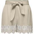 Short sur Grenoble : Short Only ONLTULUM EMB LOOSE BELT SHORT WVN