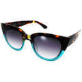Lunettes sur Grenoble : Lunettes de soleil Okkia femme SUN Mod&egrave;le 020 Silvia Havane Bleu Multicolore