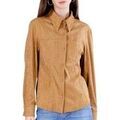 Chemise Caf&eacute; Noir C7JC0221-PE26-M017 Marron Grenoble