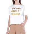 Tee-shirts sur Grenoble : T-shirt Caf&eacute; Noir C7JT0273-PE26-W022 Blanc