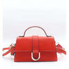 Sac &agrave; main Flora And Co Sac port&eacute; main/Bandouli&egrave;re format Rouge Clair Rouge