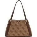 Sac &agrave; main Guess Sacs &agrave; main Karnilla Logo Bucket Latte Logo/Brown Marron Grenoble