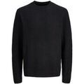 Pull Jack & Jones 12287968 MAVERICK KNIT CREW-BLACK