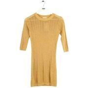 Pull Alexandra Golovanoff Robe dor&eacute;e Dor&eacute;