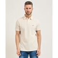 Polo Tommy Hilfiger Polo homme regular fit en piqu&eacute; Beige Grenoble
