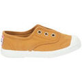 Baskets femme sur Grenoble : Baskets basses Cienta - Baskets en toile 70997 - moutarde