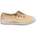 Baskets femme sur Grenoble : Baskets basses Cienta - Baskets en toile 70997 - sable
