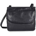 Sac Bandouliere Basilic Pepper Sac bandouli&egrave;re Utility cuir UTILITY 47D-00BUTI05 Noir