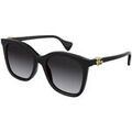 Lunettes sur Grenoble : Lunettes de soleil Gucci GG1071S Lunettes de soleil, Noir/Gris, 55 mm