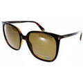 Lunettes sur Grenoble : Lunettes de soleil Polaroid Femme polaris&eacute;es PLD 6218/S marron &eacute;caille, verre brun Multicolore