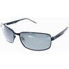 Lunettes de soleil Polaroid mixte polaris&eacute;es M&eacute;tal PLD 2045 Noir avec verre gris Multicolore