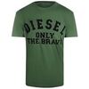 T-shirt Diesel Only The Brave