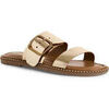 Mules Tamaris beige casual open mule flat
