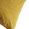 Housses de couettes Today Parure de lit ocre en gaze de coton 260x240 cm