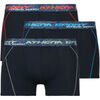 Boxers Athena TRANING DRY Pack de 3 Noir
