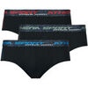 Slips Athena TRANING DRY Pack de 3 Noir