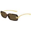 Lunettes de soleil Bottega Veneta BV1439S Lunettes de soleil, Havana/Marron, 56 mm Grenoble