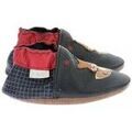 Chaussures enfants sur Grenoble : Chaussons b&eacute;b&eacute; Robeez Chaussons FOXY DANCE Bleu