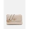 Sac Bandouliere Guess Sac Bandouli&egrave;re Dita Dome Satchel Light Taupe Logo Marron