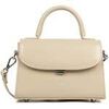 Sac &agrave; main LANCASTER Sac &agrave; main A rabat avec fermoir S Suave Even Beige Beige
