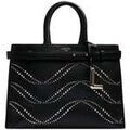Sac &agrave; main Lancel Sacs &agrave; main M Faubourg Animation Studs Noir Femme Noir Grenoble