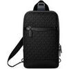 Sacoche MICHAEL Michael Kors Sac ceinture de voyage Hudson &agrave; logo Signature Noir