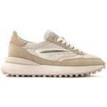 Baskets femme sur Grenoble : Baskets basses D.A.T.E. D-A-T-E-AT-NY-IV ATHLETA NYLON IVORY