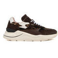 Baskets femme sur Grenoble : Baskets basses D.A.T.E. D-A-T-E-FG-PN-LE FUGA PONY LEOPARD